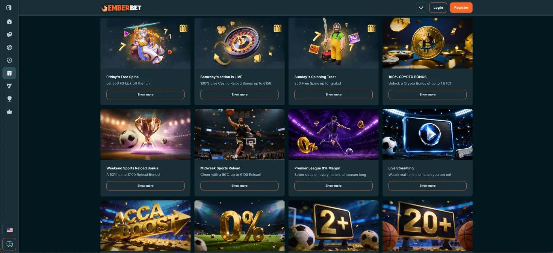 EmberBet Promo Code for UK players